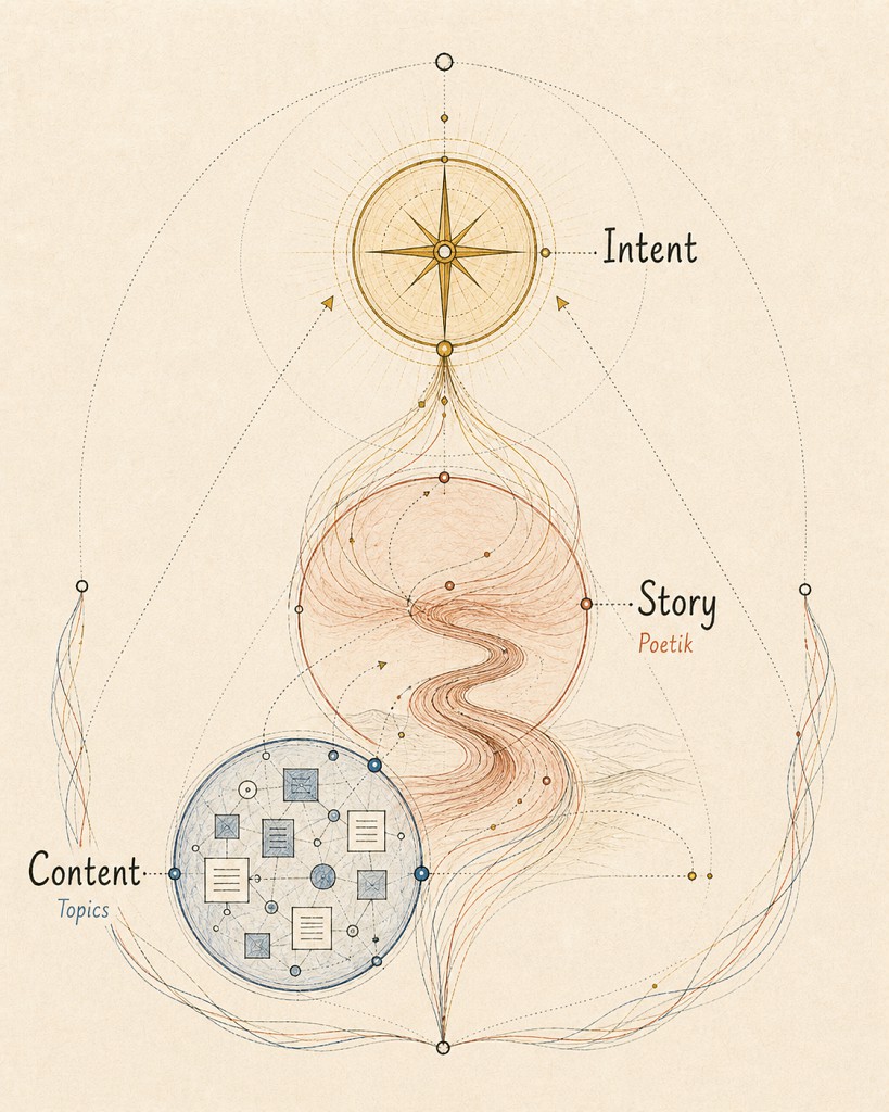 Intent, Story, Content